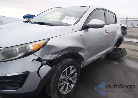 2015 Kia Sportage Lx из США, поврежденный, VIN KNDPBCAC1F7678727